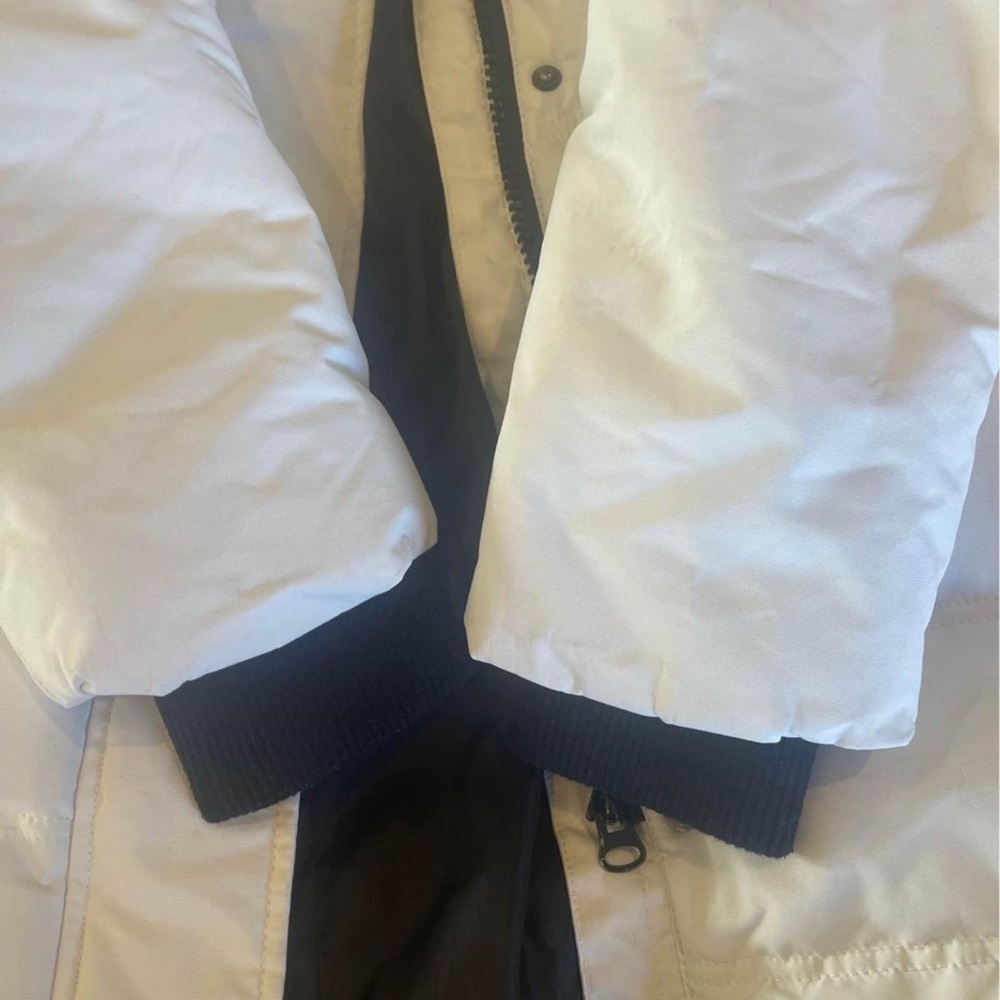 Noize White Parka Size Large - image 5